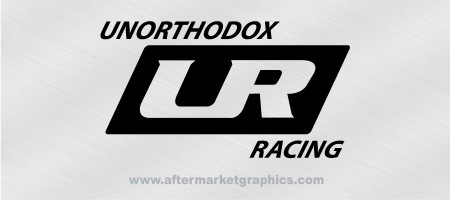 Unorthodox Racing Decals 02 - Pair (2 pieces)